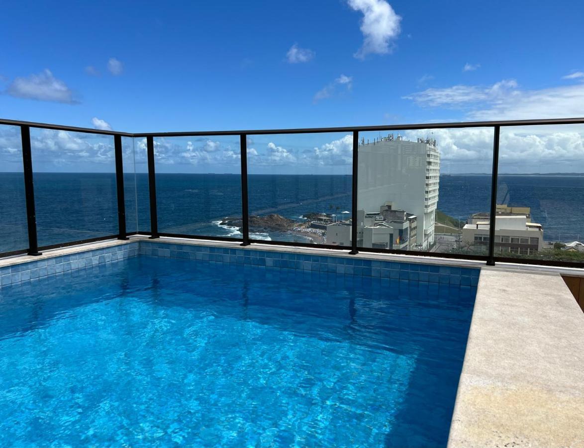 #1 Sofisticado Loft Vista Mar - Farol Da Barra Apartment Salvador Bagian luar foto
