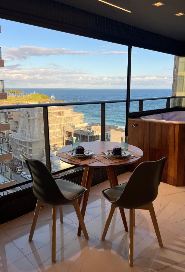 #1 Sofisticado Loft Vista Mar - Farol Da Barra Apartment Salvador Bagian luar foto